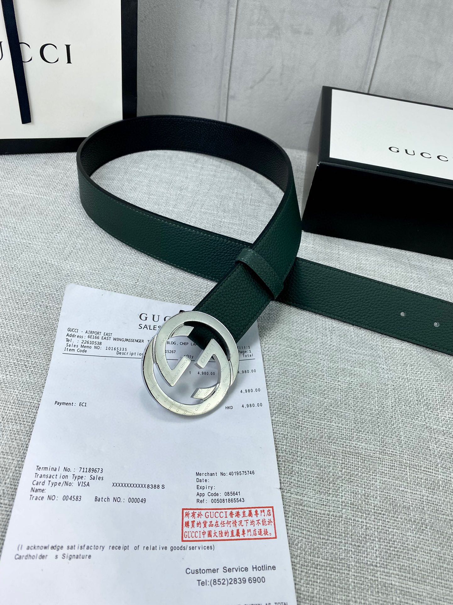 Gucci belts