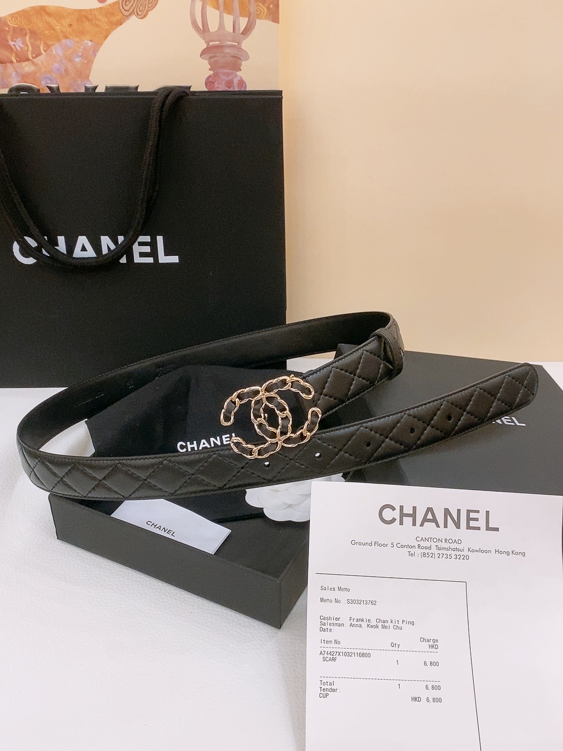 Chanel-Belts